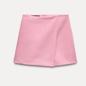 Zara Wrap Front Skort in PINK